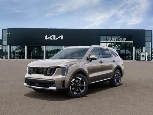 Volcanic Sand 2026 Kia Sorento Hybrid EX