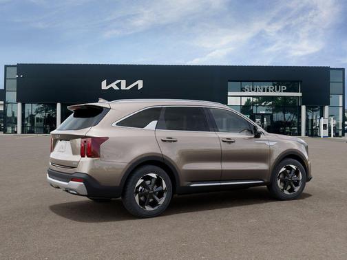 Volcanic Sand 2026 Kia Sorento Hybrid EX