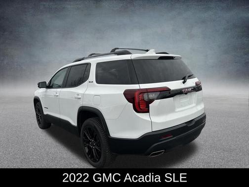 Summit White 2022 GMC Acadia FWD SLE