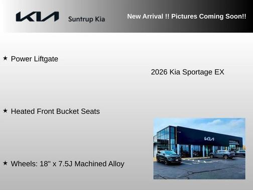 Glacial White Pearl 2026 Kia Sportage EX