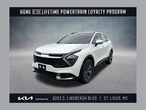Snow White Pearl 2023 Kia Sportage Hybrid SX-Prestige