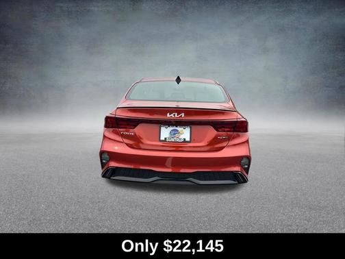 Fire Orange 2023 Kia Forte GT-Line