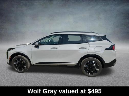 Wolf Gray 2026 Kia Sportage Hybrid SX-Prestige