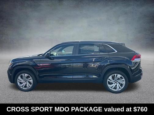 Deep Black 2021 Volkswagen Atlas Cross Sport 3.6L V6 SEL