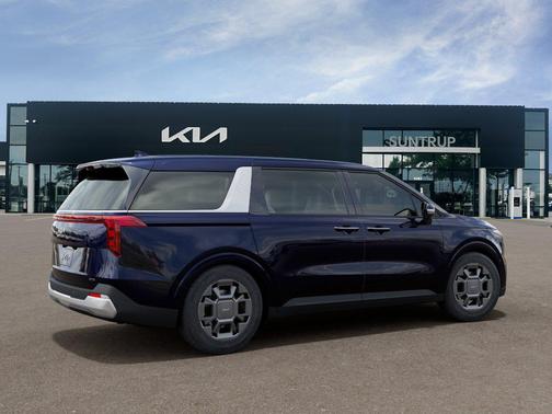 Blue 2026 Kia Carnival Hybrid EX
