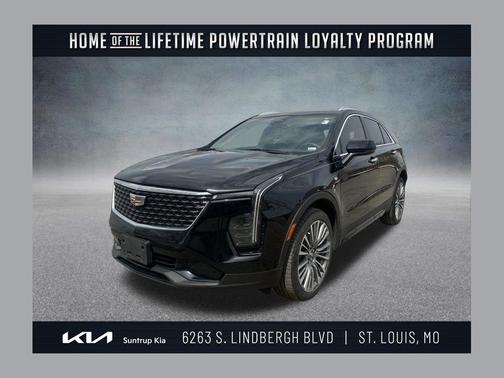 Stellar Black Metallic 2024 Cadillac XT4 Premium Luxury