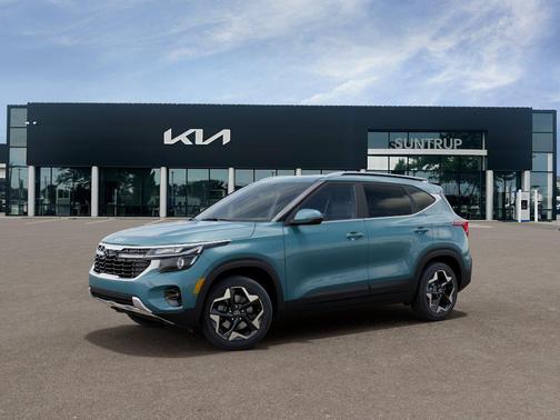 Blue 2026 Kia Seltos EX