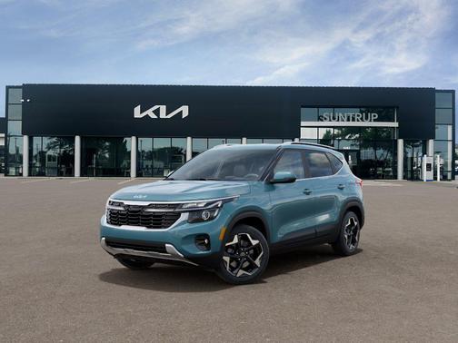 Blue 2026 Kia Seltos EX