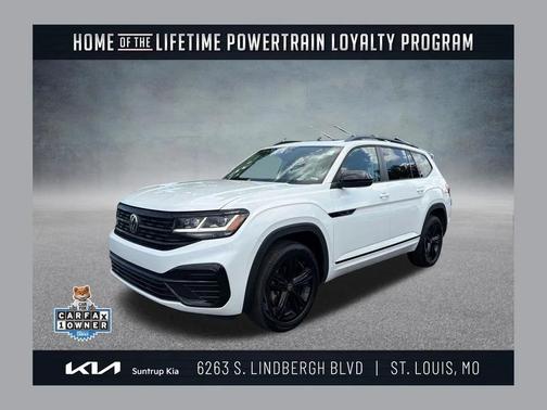 White 2023 Volkswagen Atlas 3.6L SEL