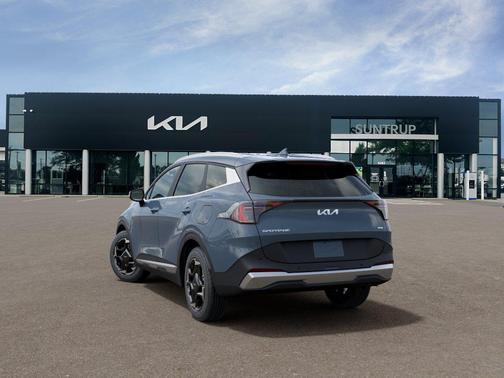 Blue 2026 Kia Sportage Hybrid EX