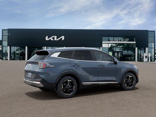 Blue 2026 Kia Sportage Hybrid EX