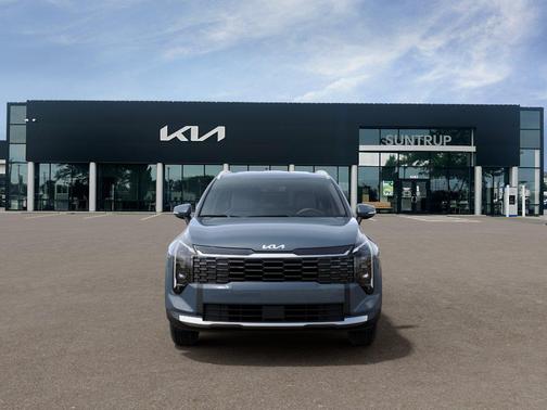 Blue 2026 Kia Sportage Hybrid EX