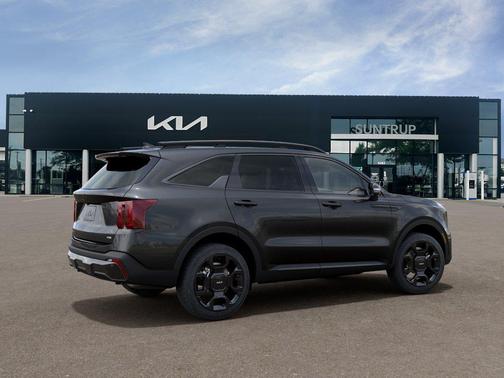 Gray 2026 Kia Sorento Hybrid SX Prestige
