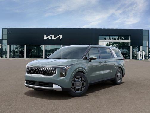 Iceberg Green 2027 Kia Carnival Hybrid EX