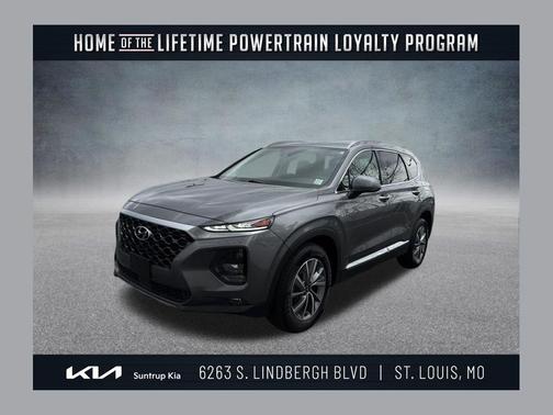 Machine Gray 2019 Hyundai SANTA FE SEL Plus 2.4