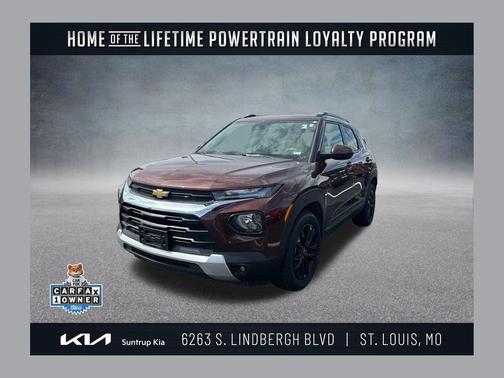 Mahogany Red Metallic 2022 Chevrolet Trailblazer LT