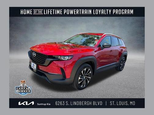 Soul Red Crystal Metallic 2026 Mazda CX-50 Hybrid Premium Plus