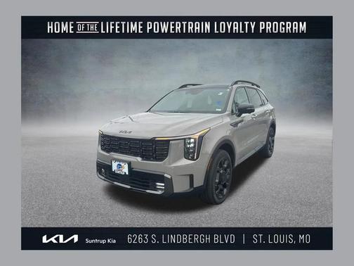 Road Rider Brown 2025 Kia Sorento SX