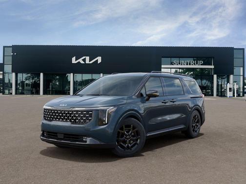 Blue 2026 Kia Carnival SX Prestige