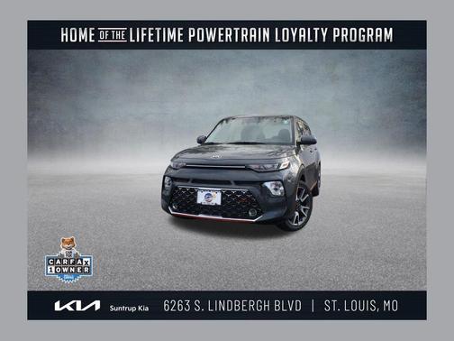 Gravity Gray 2021 Kia Soul GT-Line