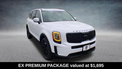Glacial White Pearl 2021 Kia Telluride EX