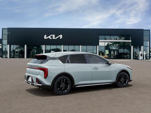 Gray 2026 Kia K4 GT-Line Turbo
