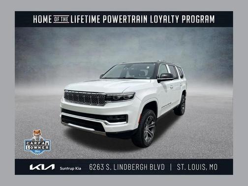 Bright White Clearcoat 2023 Jeep Grand Wagoneer 4x4