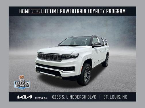 Bright White Clearcoat 2023 Jeep Grand Wagoneer 4x4