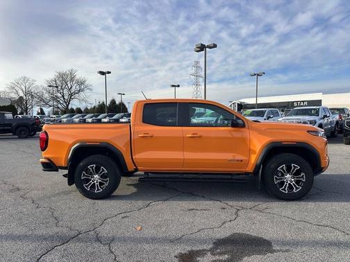 Orange 2025 GMC Canyon AT4