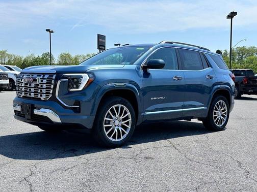 Blue 2026 GMC Terrain Denali