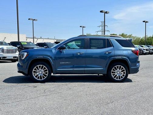 Blue 2026 GMC Terrain Denali
