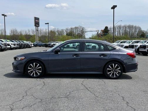 Gray 2023 Honda Civic EX