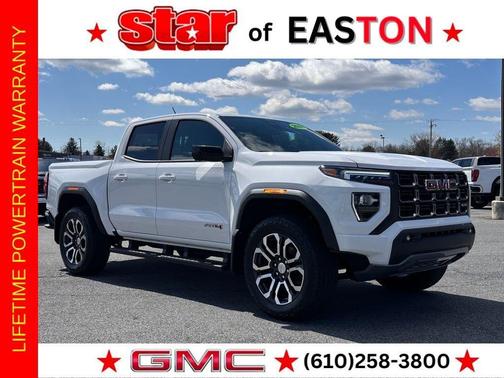 White 2024 GMC Canyon AT4