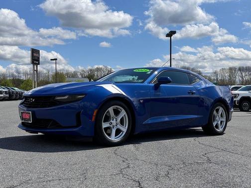 Blue 2021 Chevrolet Camaro 1LT