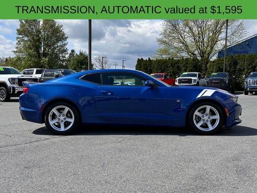 Blue 2021 Chevrolet Camaro 1LT