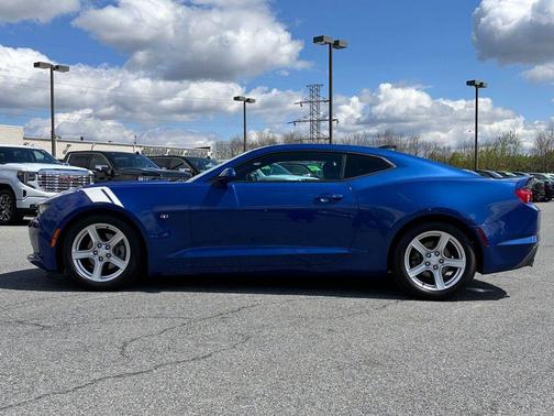 Blue 2021 Chevrolet Camaro 1LT