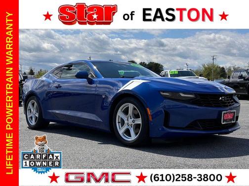 Blue 2021 Chevrolet Camaro 1LT