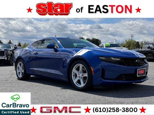 Blue 2021 Chevrolet Camaro 1LT