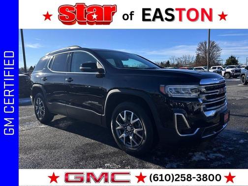 Black 2022 GMC Acadia SLT