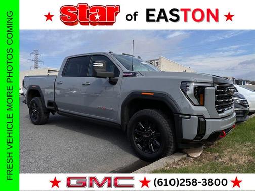 Gray 2024 GMC Sierra 2500 AT4