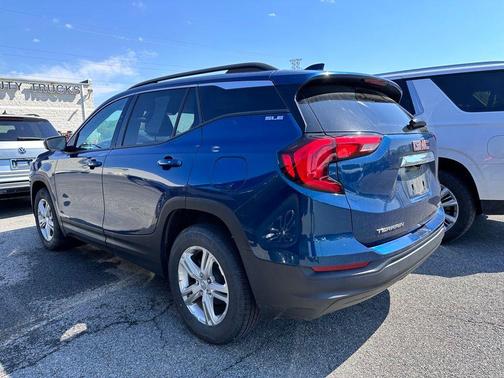 Blue 2020 GMC Terrain SLE