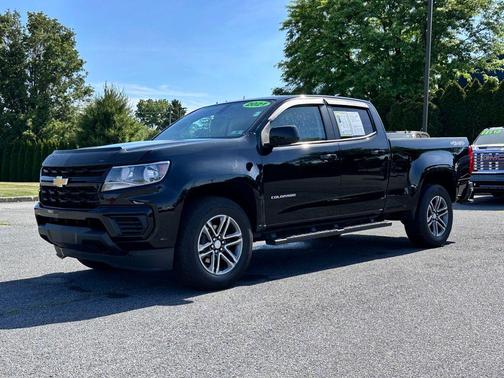 Black 2021 Chevrolet Colorado WT