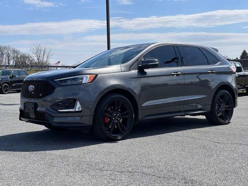 Gray 2020 Ford Edge ST