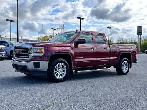 Red 2014 GMC Sierra 1500 SLE