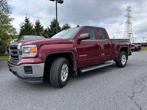 Red 2014 GMC Sierra 1500 SLE