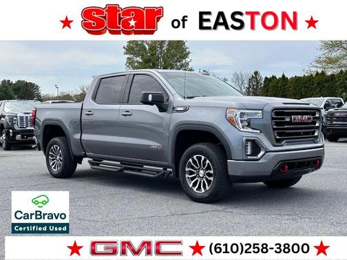 Gray 2021 GMC Sierra 1500 AT4