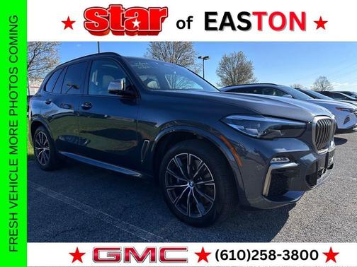 Gray 2021 BMW X5 M50i