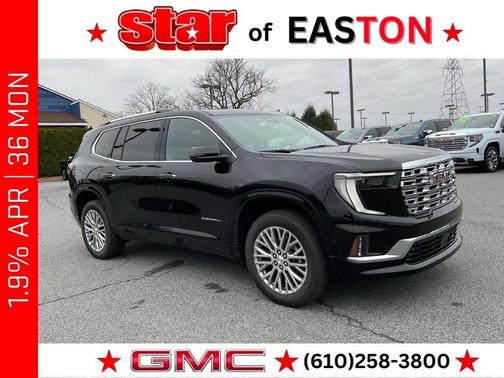 Black 2026 GMC Acadia Denali