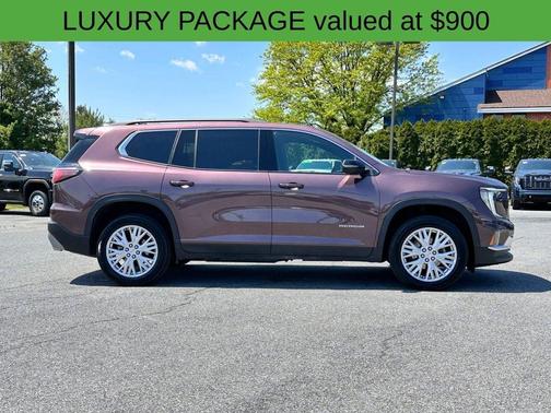 Crystal Metallic 2024 GMC Acadia Elevation
