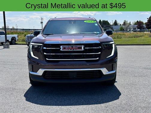 Crystal Metallic 2024 GMC Acadia Elevation